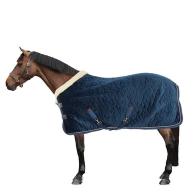 Kentucky Horsewear Kentucky Showdeken Velvet 160g Navy - Afbeelding 4