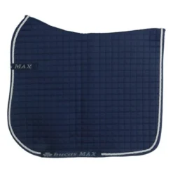 Bucas Max Saddle Pad Dress Navy/Silver Full