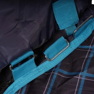 Amigo Pony Plus 50g ZwartCheck Teal/Zilver - Afbeelding 6