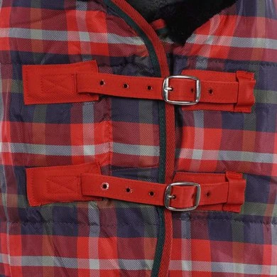 Tempest Staldeken Plus 200g Rood Geruit - Afbeelding 2