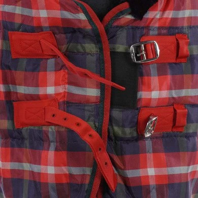 Tempest Staldeken Plus 200g Rood Geruit - Afbeelding 3