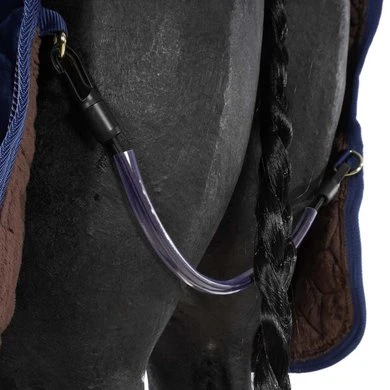 Kentucky Horsewear Kentucky Showdeken Velvet 160g Navy - Afbeelding 9