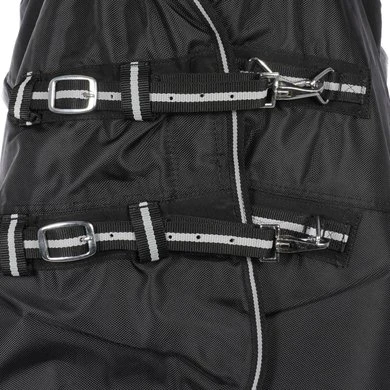 HKM High Neck Deken Louisville 1680D Polarfleece Zwart - Afbeelding 2