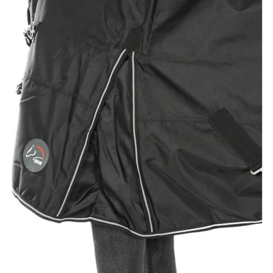 HKM High Neck Deken Louisville 1680D Polarfleece Zwart - Afbeelding 5