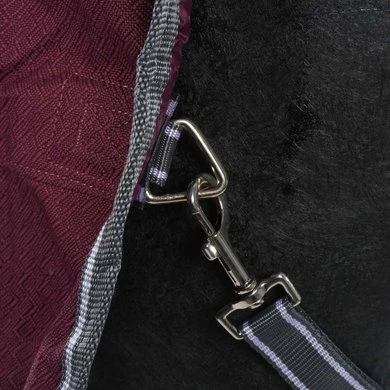 Weatherbeeta Regendeken Comfitec Plus Dynamic II Detach-A-Neck Lite Maroon/Grijs/Wit - Afbeelding 10