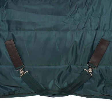 EQUITHÈME Staldeken Teddy 200g Groen/Bruin - Afbeelding 5