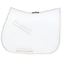 Cal Rei Zadeldekje Diamond Springen Wit/Goud Full