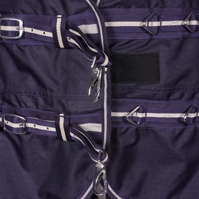 HKM Turnoutdeken Eco-Light Summer Rain Donkerblauw - Afbeelding 3