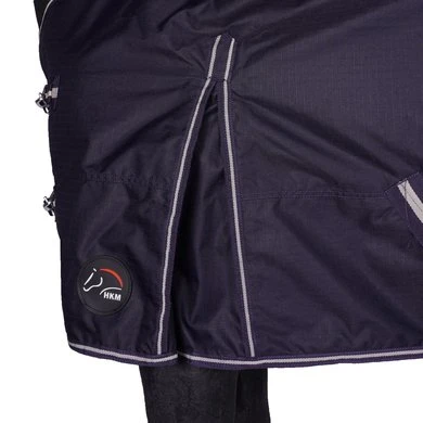HKM Turnoutdeken Eco-Light Summer Rain Donkerblauw - Afbeelding 5