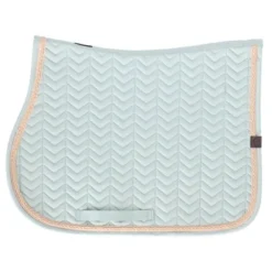 EQUITHÈME Zadeldekje Softy Jumping Lichtgroen Full