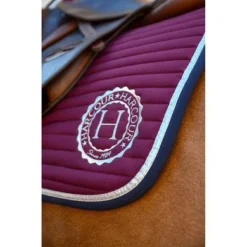 Harcour Zadeldekje Karembar Springen Burgundy Full