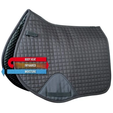 Harry's Horse Zadeldekje Exceed Dressuur Antraciet Full