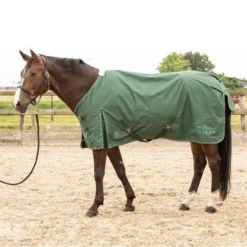 Harry's Horse Outdoordeken Thor Fleece 0g Donkergroen