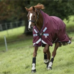 Rambo Wug Turnout Lite 50g Burgundy/Dusty Bleu/Navy