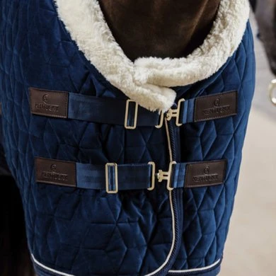 Kentucky Horsewear Kentucky Showdeken Velvet 160g Navy - Afbeelding 2