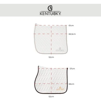 Kentucky Horsewear Kentucky Zadeldekje Softshell Dressuur Grijs Full - Afbeelding 5