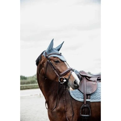 Kentucky Horsewear Kentucky Oornetje Wellington Velvet Lichtblauw - Afbeelding 3