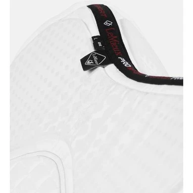 LeMieux Zadeldekje Self-Cool Grip EuroJump Springen White L (Full) - Afbeelding 2