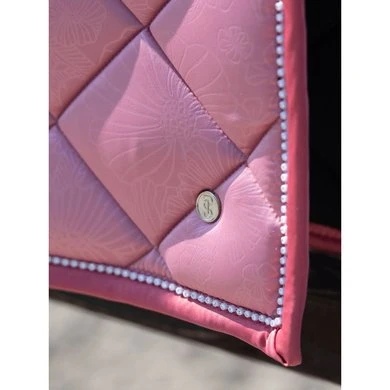 PS Of Sweden Zadeldekje Floret Dressuur Faded Rose - Afbeelding 6