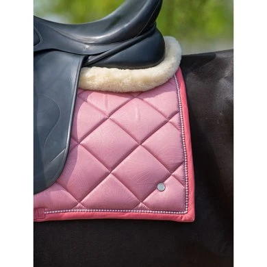 PS Of Sweden Zadeldekje Floret Dressuur Faded Rose - Afbeelding 7