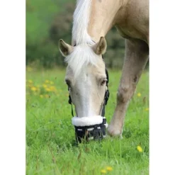 Shires Graasmasker Shires DELUXE Comfort Zwart Shet
